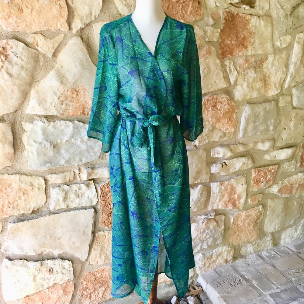 The Daintree Tropical Kimono Duster - Picture 5 of 8